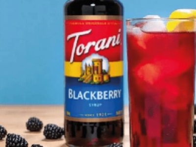 Blackberry Italian Soda